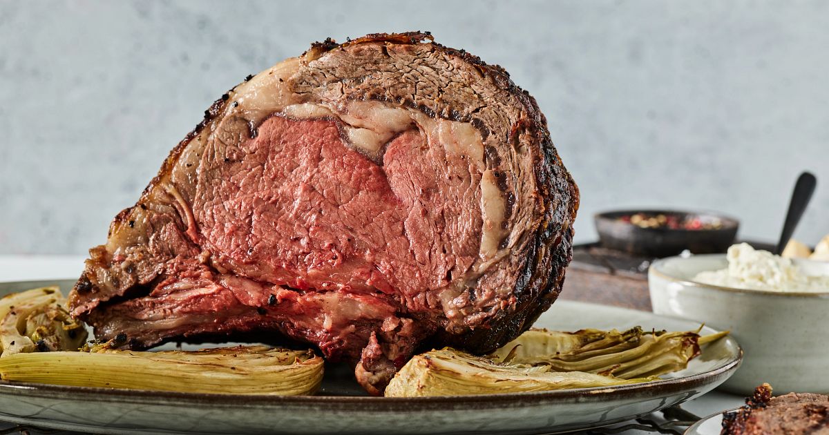 Rib Roast with Horseradish Sauce | Beef Loving Texans | Beef Loving Texans is your one-stop informat